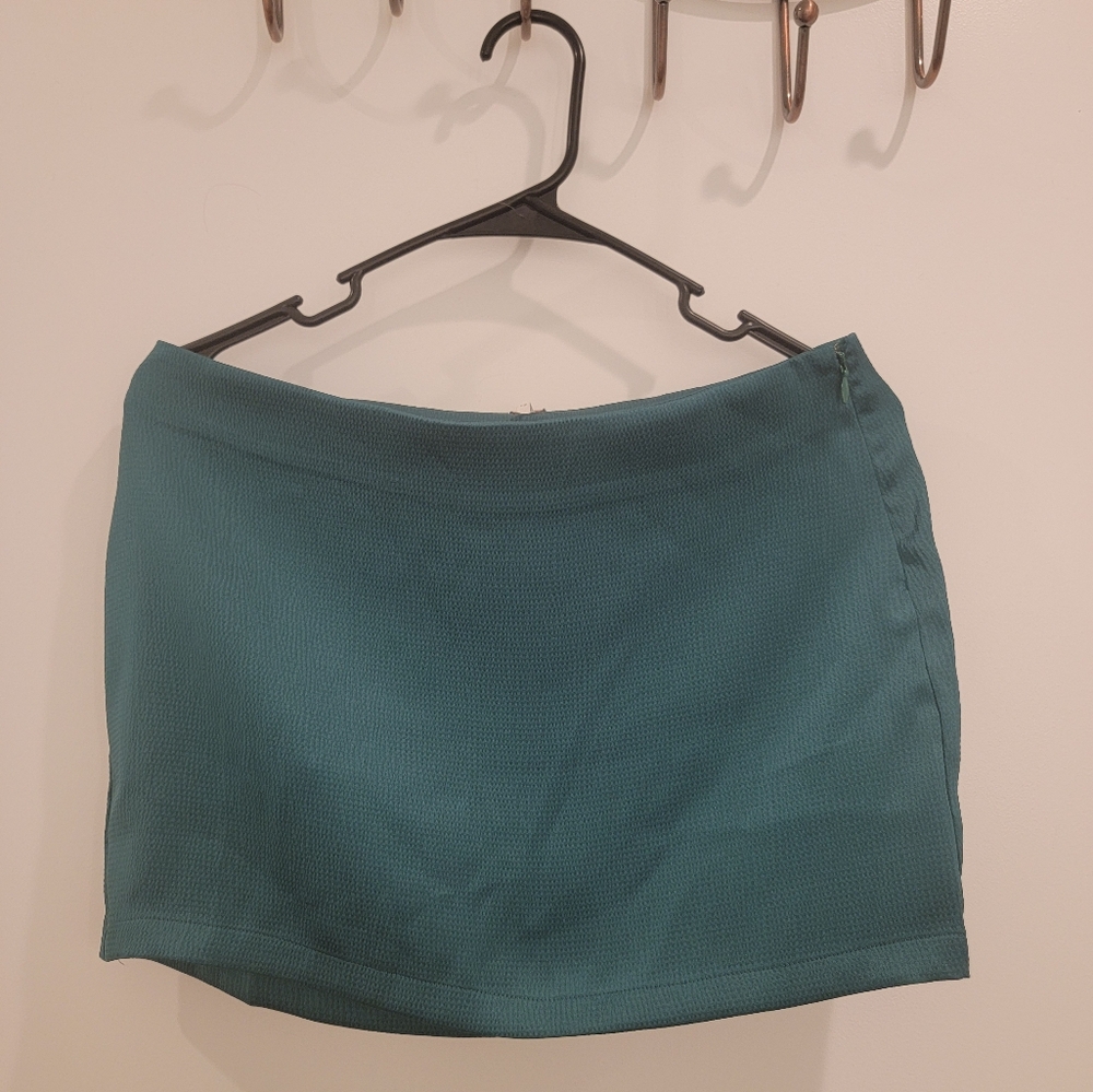 Free People Silk/Satin Mini Skirt